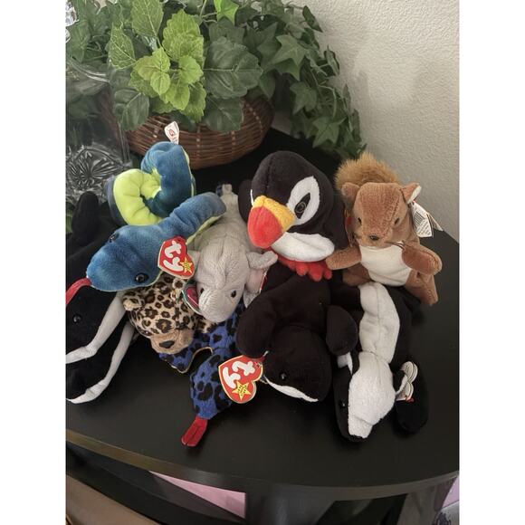 Ty Other - Ty Basket Beanie Babies💜Set of 10 Easter. (226)